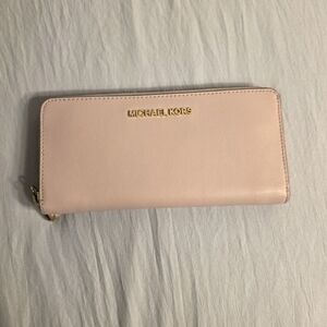 Michael Kors Large Pink Wallet